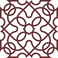 Privacy Grill Separator Indoor Outdoor Seamless Design For Laser Cut Free Vector File
