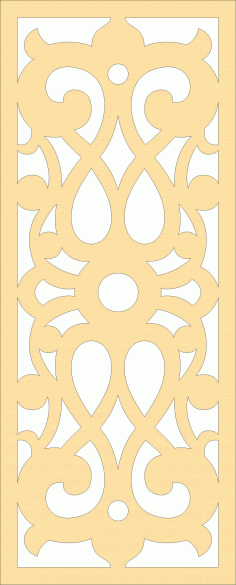 Privacy Partition Indoor Lattice Room Divider Seamless Design Pattern For Laser Cut Free Vector File