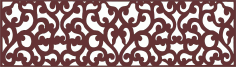 Privacy Partition Indoor Panel Jali Room Divider Seamless Design Pattern For Laser Cutiing Free Vector File