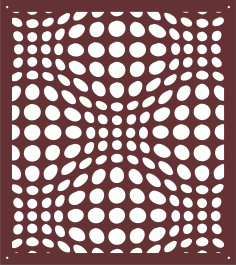 Privacy Partition Indoor Panel Room Divider Seamless Jali Pattern Free DXF File