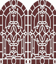 Privacy Partition Indoor Panel Screen Room Divider For Laser Cutiing Free Vector File