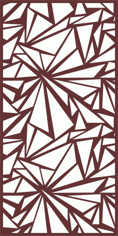 Privacy Partition Indoor Panel Screen Room Divider Pattern For Laser Cutiing Free Vector File