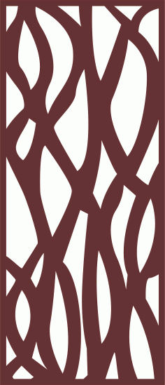 Privacy Partition Indoor Panel Screen Room Divider Seamless Design Pattern Cnc Laser Cutting Free DXF File, Free Vectors File