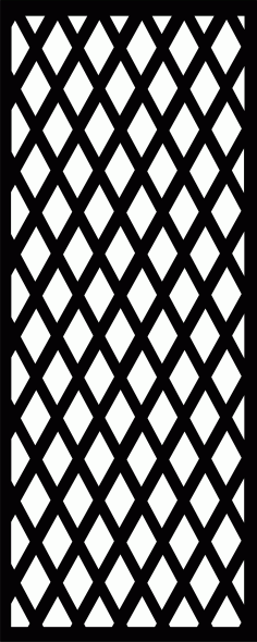 Privacy Partition Indoor Panels Room Divider Floral Lattice Stencil Pattern For Laser Cutting Free Vector File