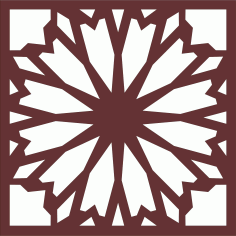 Privacy Partition Indoor Panels Room Divider Grill Pattern For Laser Cut Free Vector File