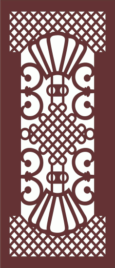 Privacy Partition Indoor Panels Screen Room Divider For Laser Cut Free Vector File