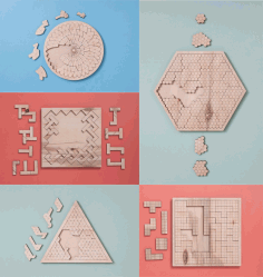 Puzzles For Kids Plywood 6 Mm For Laser Cut Free Vector File
