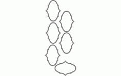 qatar-15 Cnc Ayna 560-420 Free DXF File