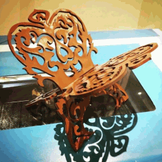 Quran Holder Laser Cut Cnc Router Plans Free Vector File