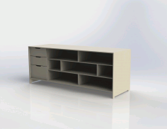 Rack Moderno Piece 6 Rev 2 Free DXF File
