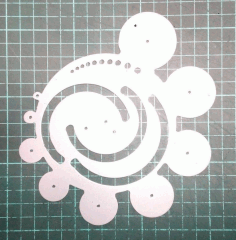 Radius Ruler Circle Radius Semicircle Drawing Ruler For Laser Cut Free Vector File, Free Vectors File