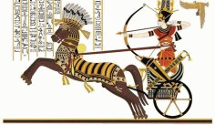 Ramses Kades Savasi Horse Free DXF File