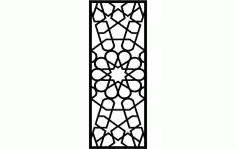 Rectangular Seperator Design Free DXF File