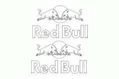 Red Bull Free DXF File