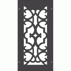 Renaissance Pattern Free DXF File