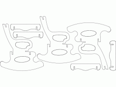 Rocking Chair s7 Free DXF File