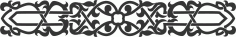 Room Divider Border Design Free DXF File