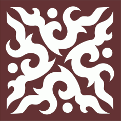Room Divider Floral Grill Panel For Laser Cut Free Vector File