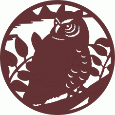 Room Divider Owl Seamless Jali Panel For Laser Cut Free Vector File