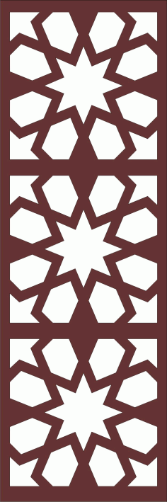 Room Divider Seamless Grill For Laser Cut Free Vector File