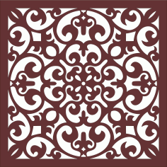 Room Divider Seamless Lattice Design For Laser Cut Free Vector File