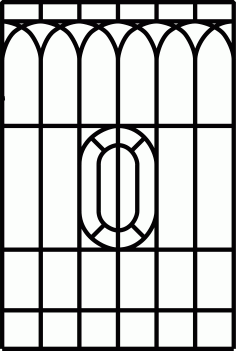 Room Divider Seamless Lattice Panel Free DXF File