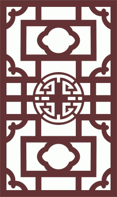 Room Divider Seamless Separator Jali Panel For Laser Cut Free Vector File