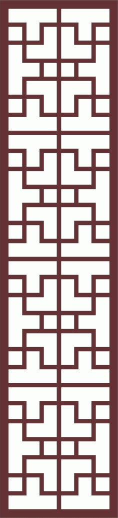 Room Divider Seamless Separator Lattice Design For Laser Cut Free Vector File, Free Vectors File