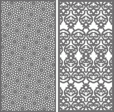 Room Dividers Modern Pattern For Laser Cut Free Vector File