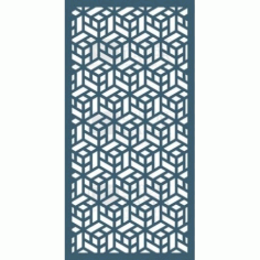 Room Partition Panel Free DXF File