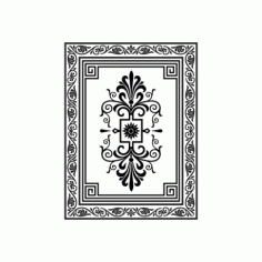 Room Separator Pattern 300 Free DXF File