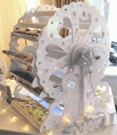 Rotating Display Shelf For Nuts For Laser Cut Cnc Free DXF File