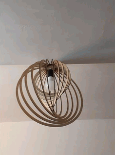 Round Chandelier Mdf Free DXF File