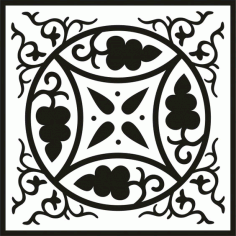 Router Cutting Design Free DXF File