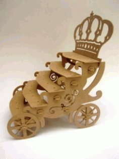 Royal High Quality Pastry Shelves For Laser Cut Cnc Free Vector File