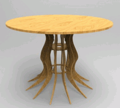Rustic Outdoor Table Free DXF File