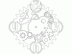 Saat Ilgin Free DXF File