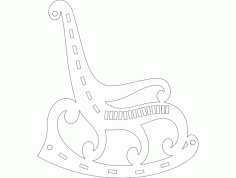 Sallanan Sandalye Free DXF File