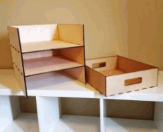 Sample Box For Laser Cut Free DXF File