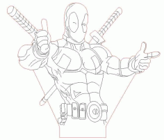 Samurai Led Illusion Free Vector File