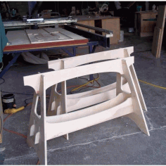 Sawhorse Master 800x For Laser Cut Free DXF File, Free Vectors File