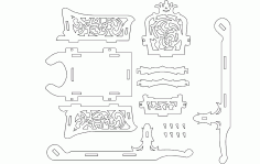 Schlitten Free DXF File