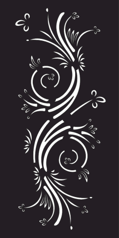 Screen Flower Patterns Cnc Plasmas Download Free DXF File