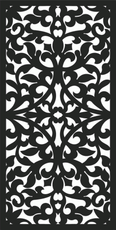 Screen Panel Patterns Seamless 1 Free DXF File