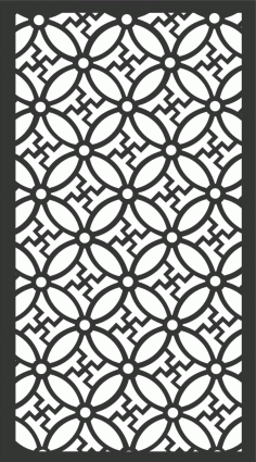 Screen Panel Patterns Seamless 102 Free DXF File