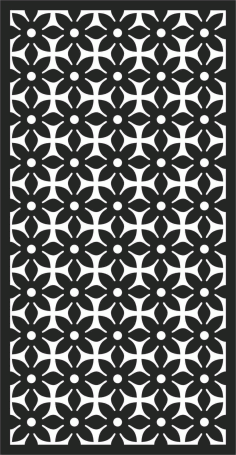 Screen Panel Patterns Seamless 13 Free DXF File