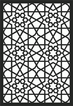 Screen Panel Patterns Seamless 29 Free DXF File