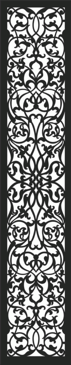 Screen Panel Patterns Seamless 3 Free DXF File
