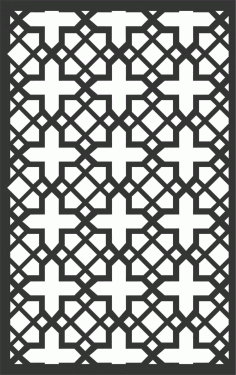 Screen Panel Patterns Seamless 31 Free DXF File