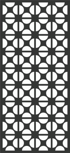 Screen Panel Patterns Seamless 32 Free DXF File